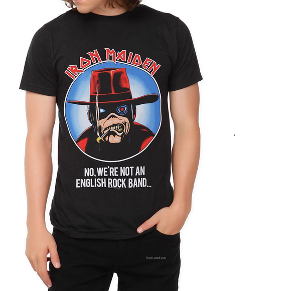 Iron Maiden California Or Bust metal rock Official T-shirt 2XL XXL NWT - Picture 2 of 5